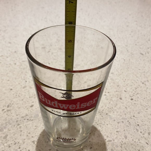 Budweiser King of Beers Retro Pint 1957 Collector’s Series Beer Drinking Glass - Picture 6 of 7